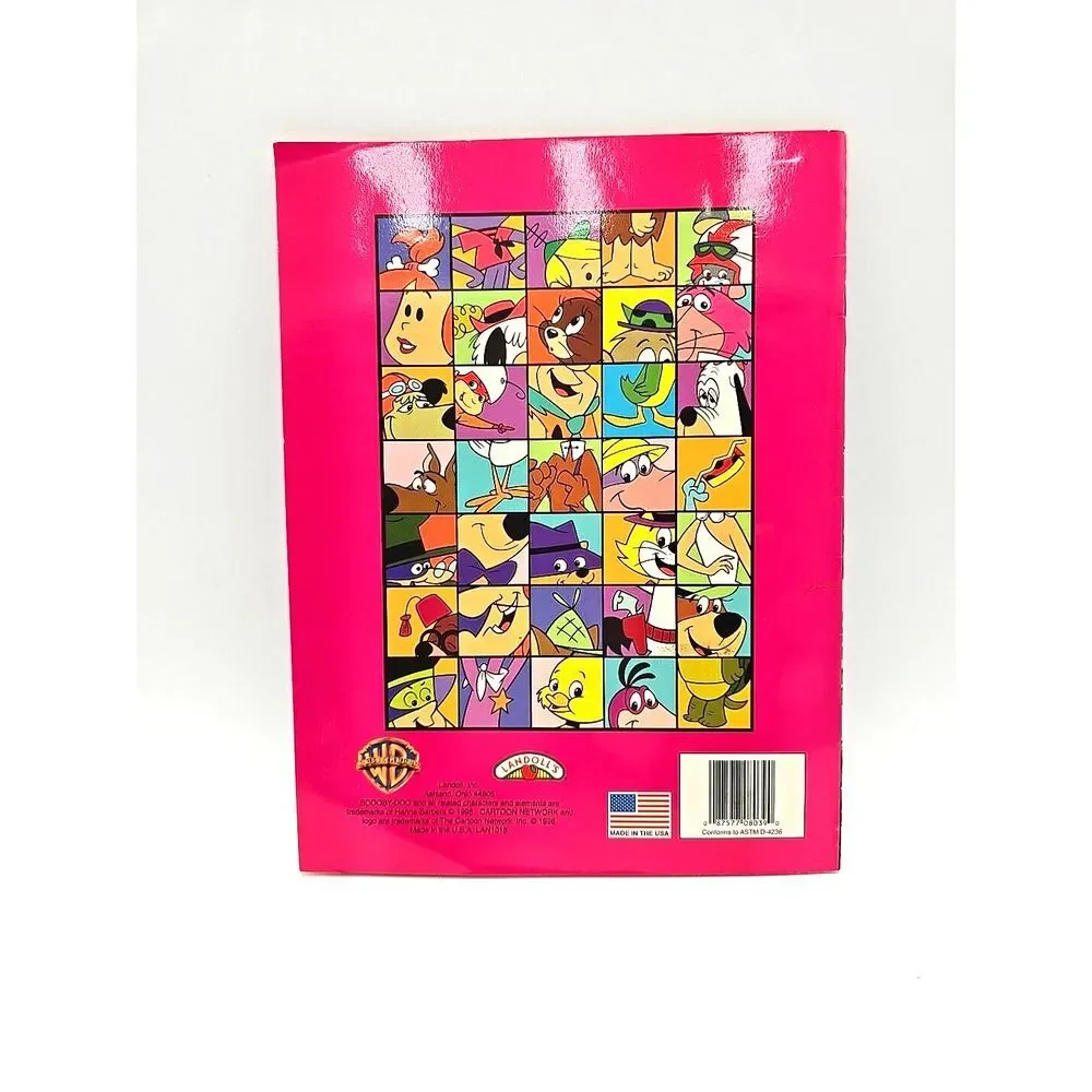 Scooby Doo Coloring Book‎ Vintage 1998 Activity Book Cartoon Network Read
